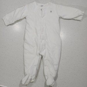 Bright White Baby Snowsuit - Like New